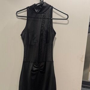 Elegant Black Sleeveless Dress
